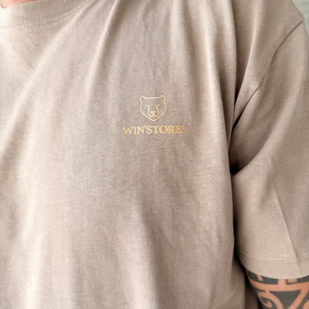 Tee-shirt Oversize Beige Élite
