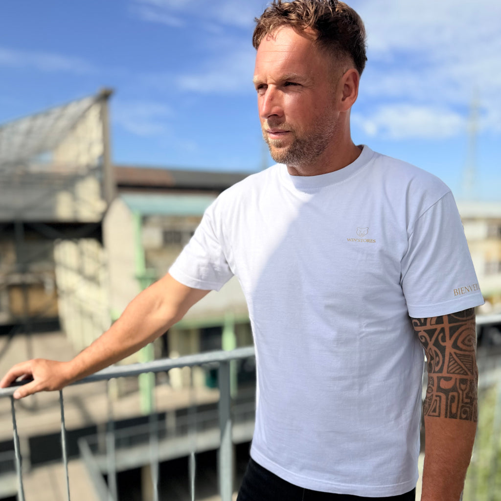 Tee- Shirt Blanc Signature