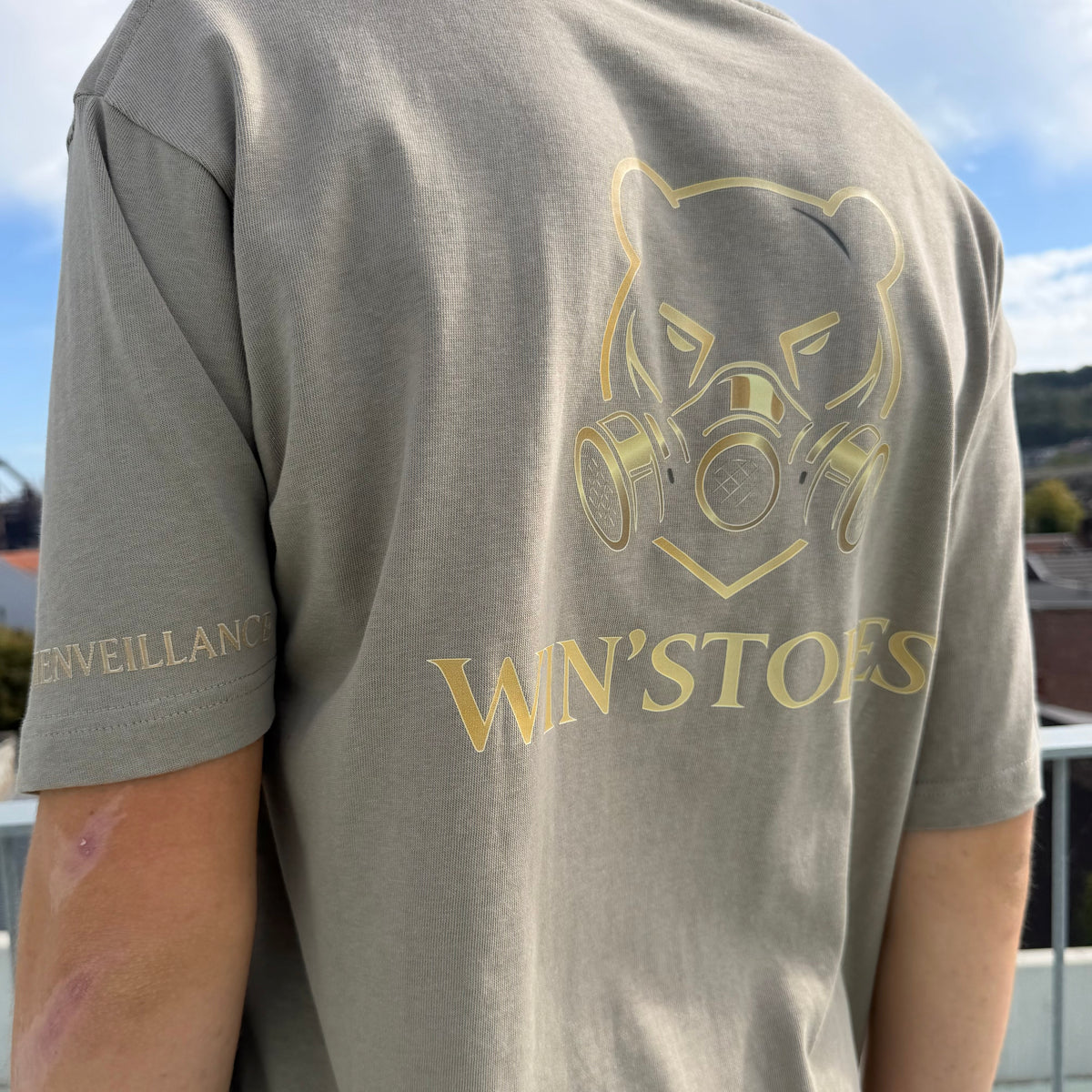 Tee-shirt Oversize Beige Toxic