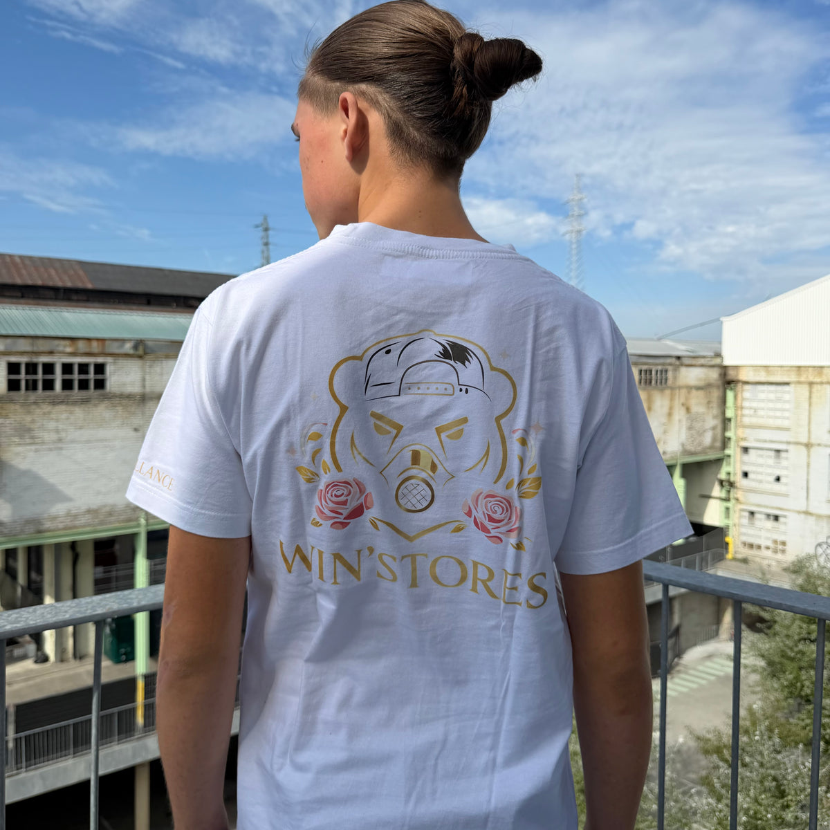 Tee-shirt Blanc Bloom