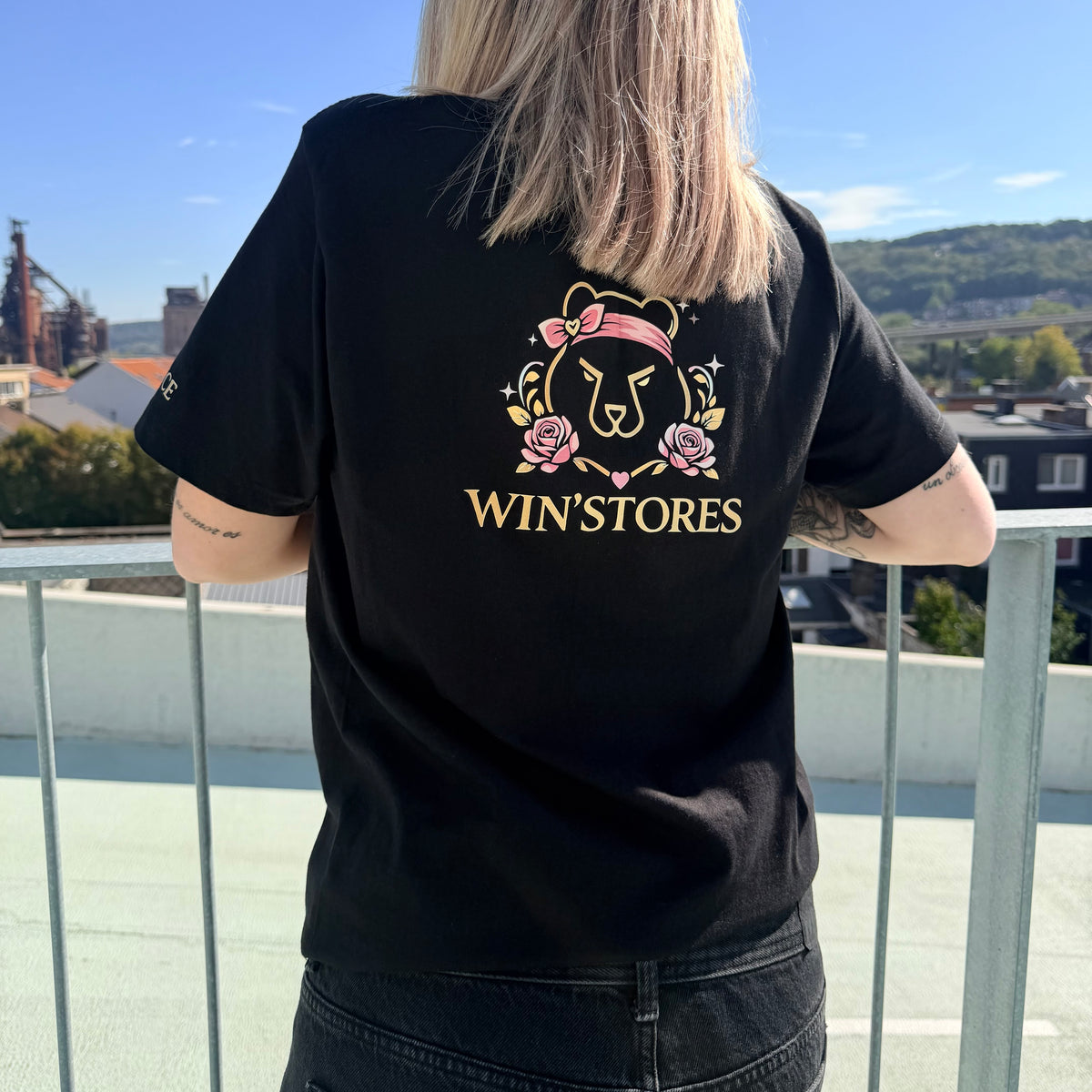 Tee-shirt Noir Eden