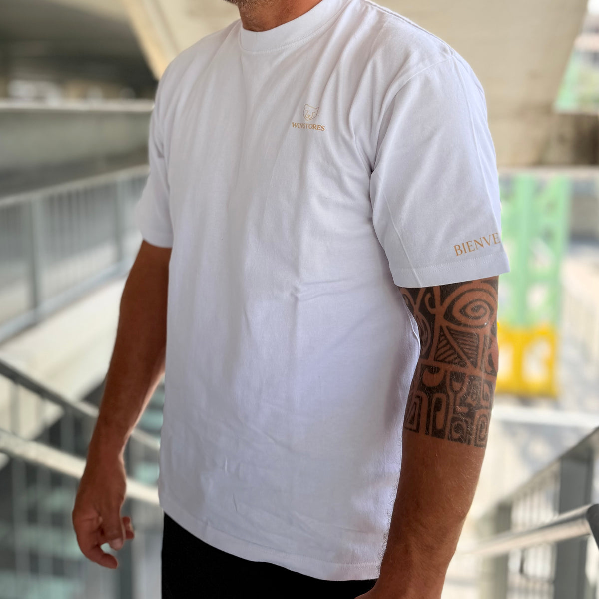 Tee-Shirt oversize Blanc Toxic