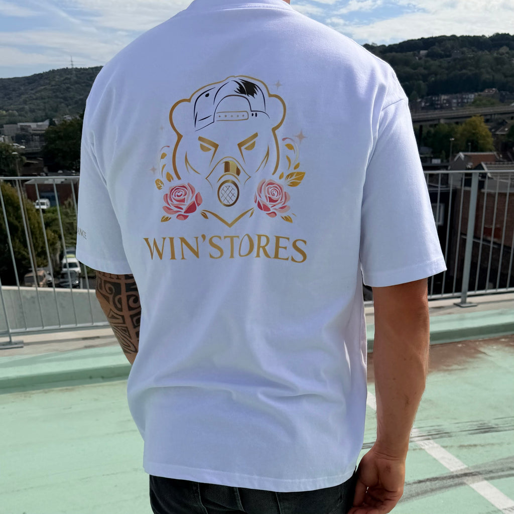 Tee-shirt Oversize Blanc Bloom