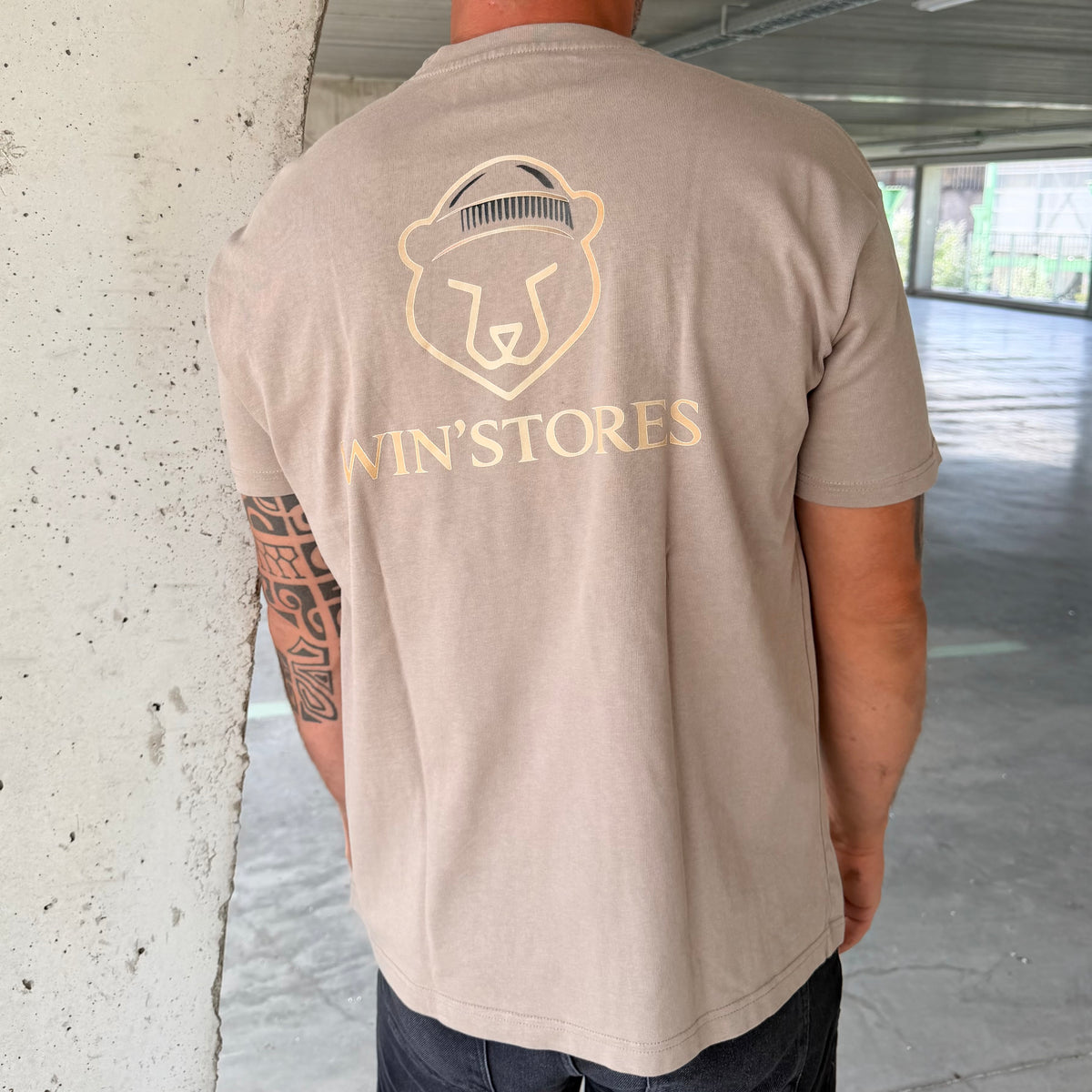 Tee-shirt Oversize Beige Élite
