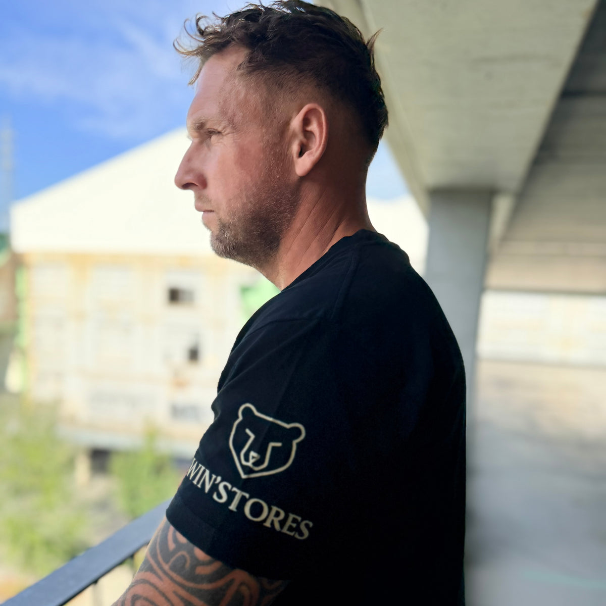Tee-shirt Noir Icon