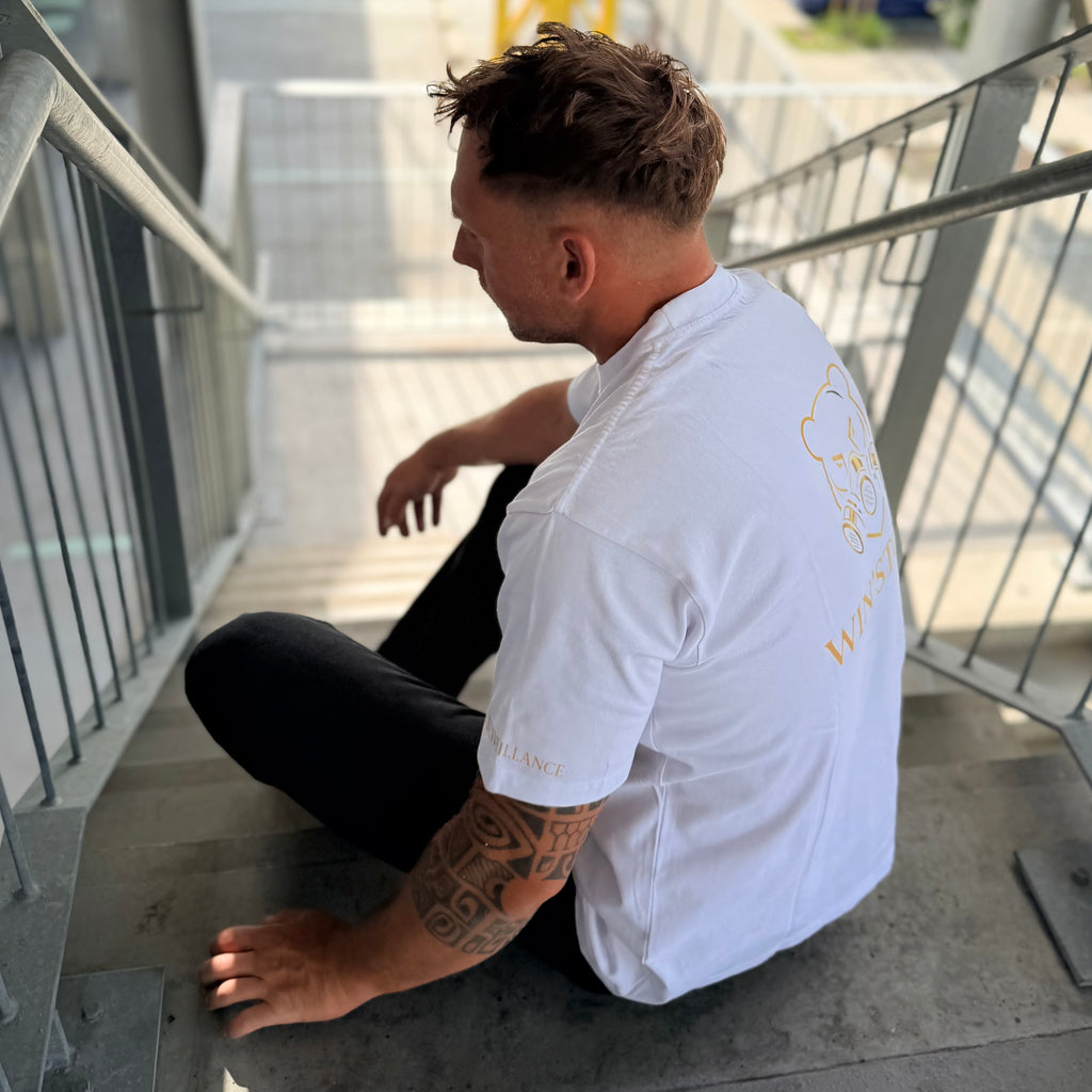 Tee-Shirt oversize Blanc Toxic