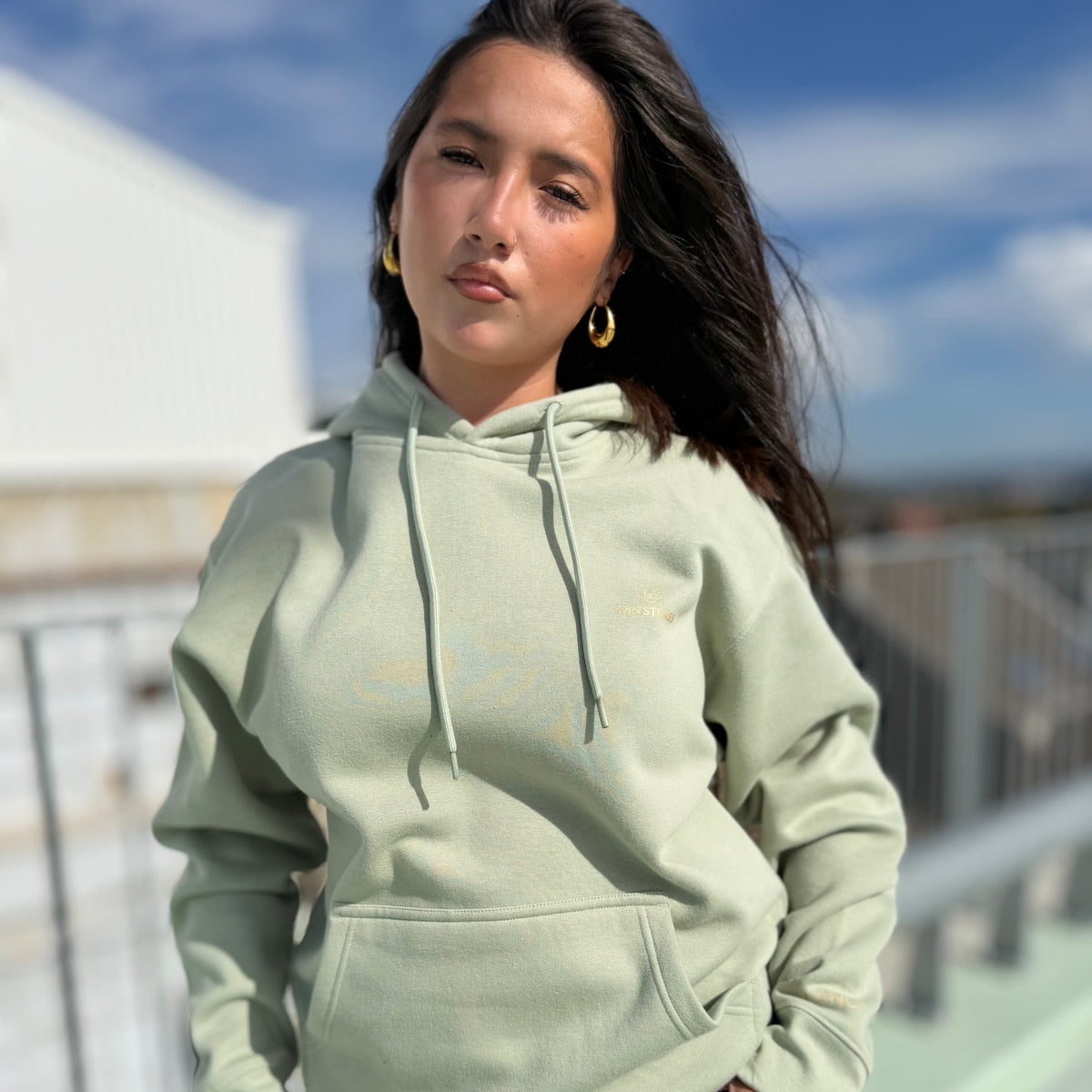 Hoodie Vert Toxic