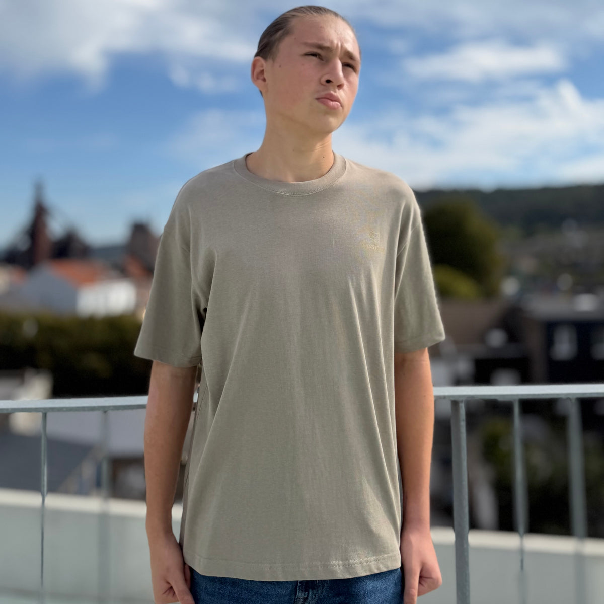 Tee-shirt Oversize Beige Toxic