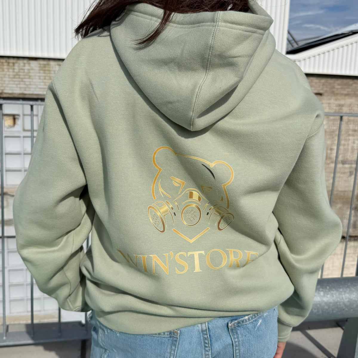 Hoodie Vert Toxic